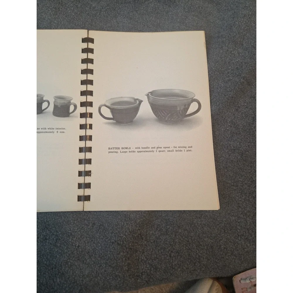 Clay Pot Cooking Vintage Spiral Cookbook Shirley‎ Gobble Winston-Salem NC